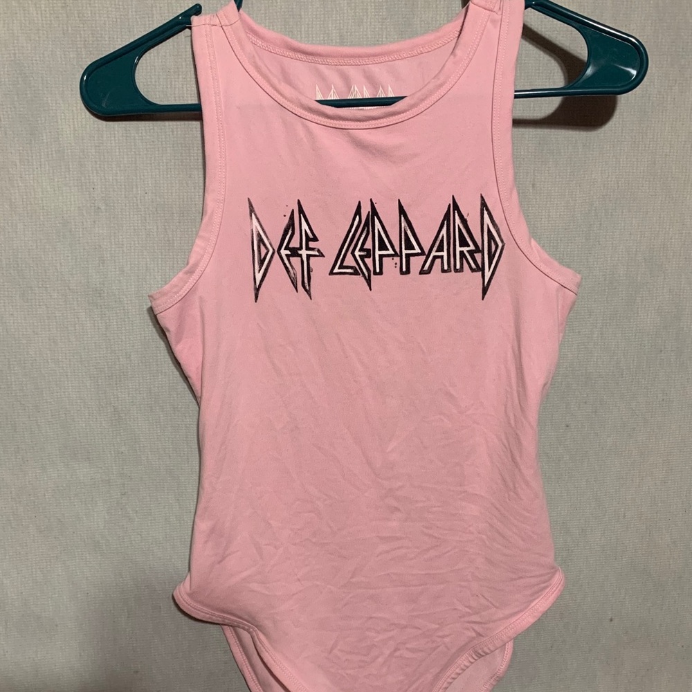 Def Lepard unitard bodysuit